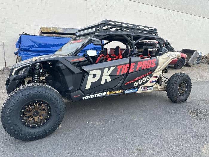PK Tire Pros UTV race wrap